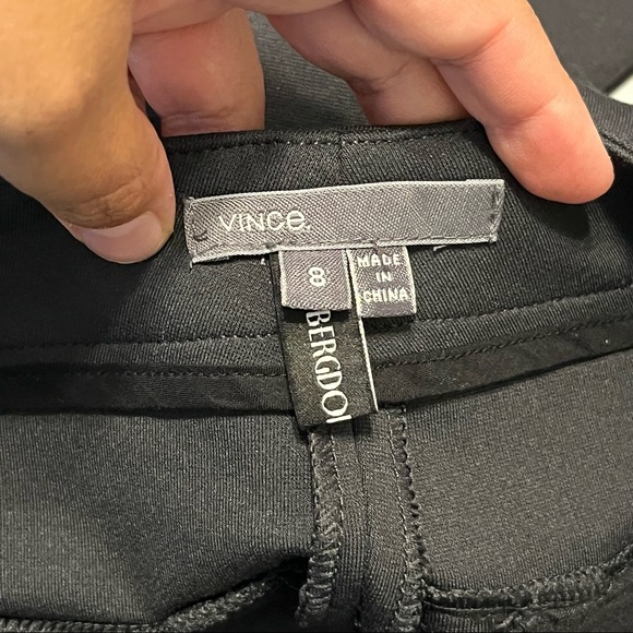 Vince Stitch Front Seam Ponte Legging Pants - Picture 10 of 11